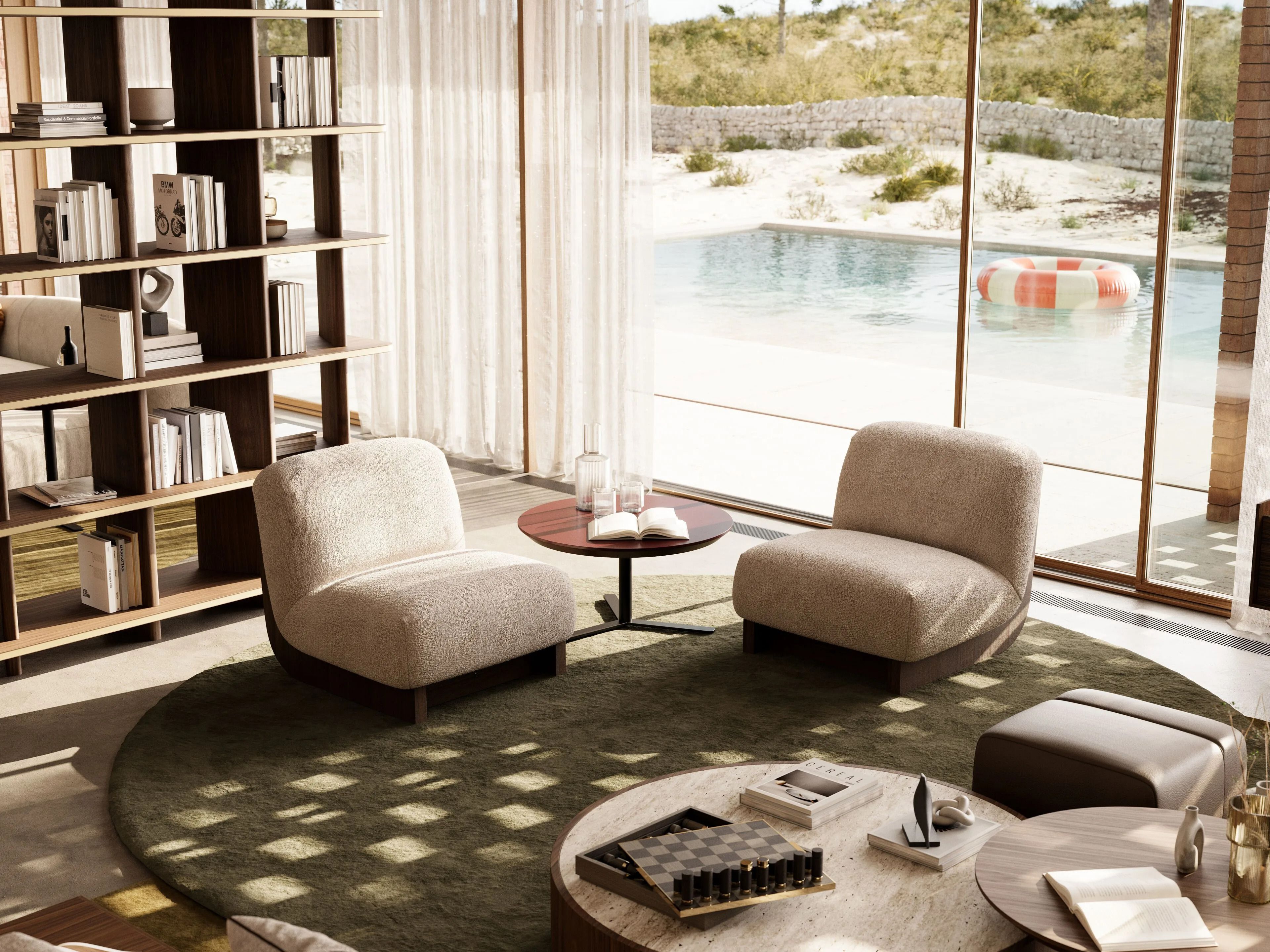 Круглый журнальный столик Laskasas Essence ARCH-00151350 - Вид №4