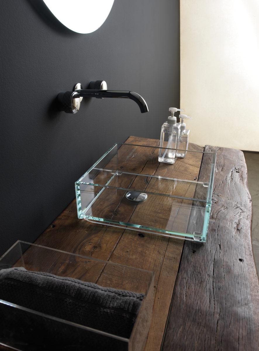 GLLA33 Накладная раковина на столешницу GSG CERAMIC GLASS - Вид №2