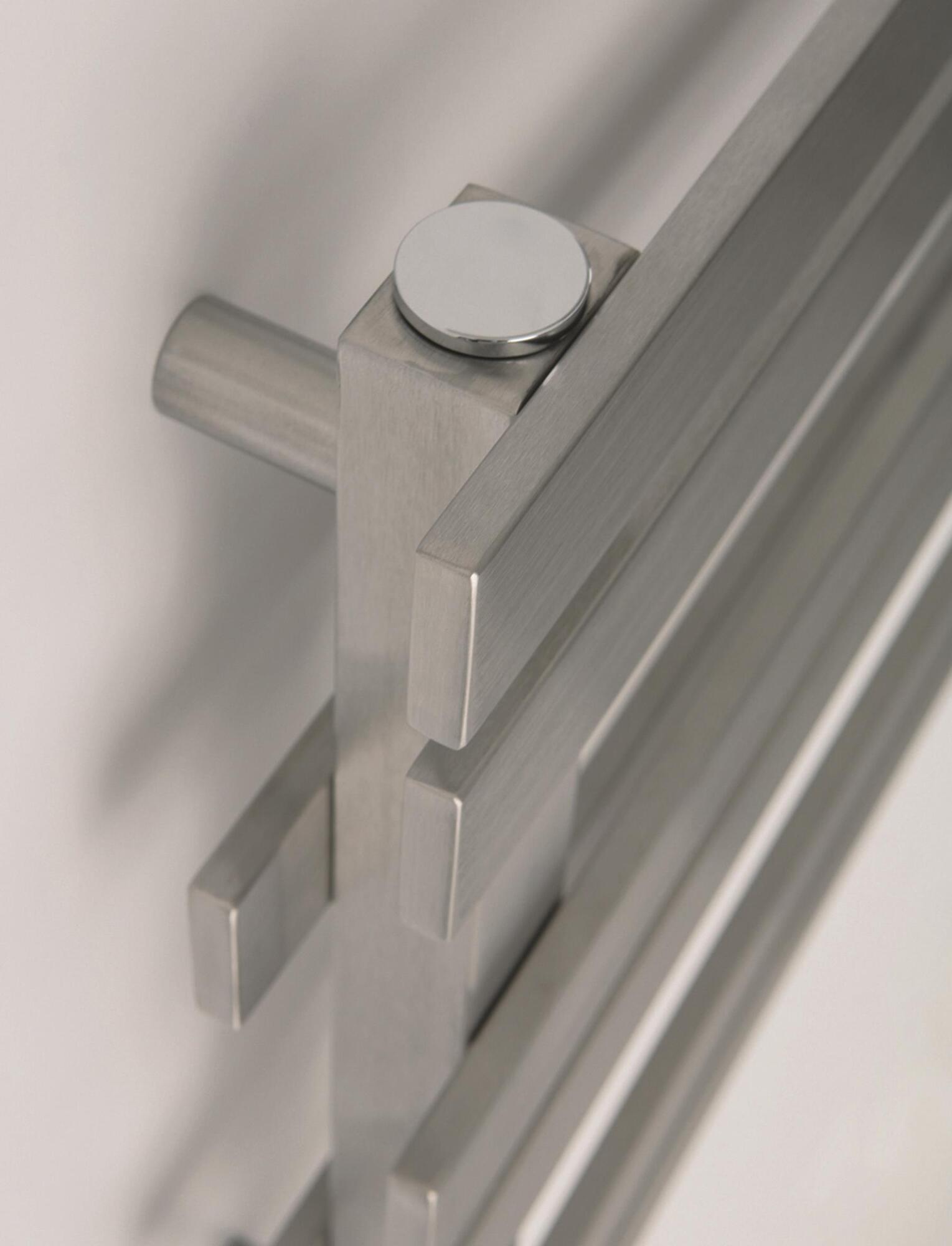 Полотенцесушитель Hammam ORCA Stainless steel  комбинированный; электрический или водяной Сталь  - Вид №33