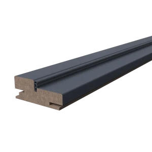 Дверная коробка телескопическая Палладиум 80x32x2100 мм ПВХ-ламинация цвет Силк Титан (комплект 2.5 шт.) 84506363 STLM-2200574