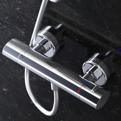 F7540064 смеситель д/душа с термостатом хром шт AM.PM Sense