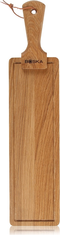 10599386 Boska Доска сервировочная для сыра и закусок Boska "Друзья" с ручкой 53х12х2,4см, дуб Дерево 
