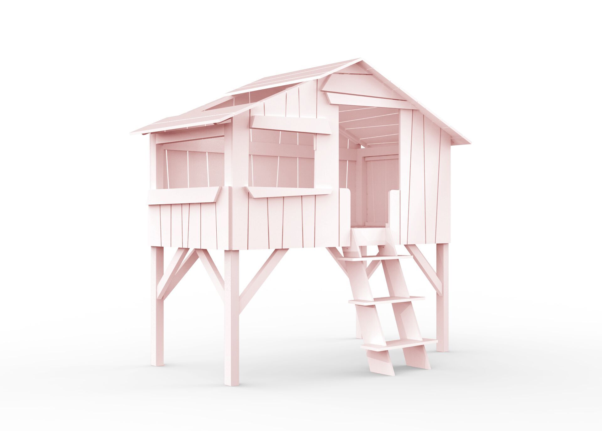 Односпальная кровать из МДФ Mathy by Bols КРОВАТИ И ГОРКИ ДЛЯ ДОМИКОВ НА ДЕРЕВЕ ARCH-00136891 - Вид №43