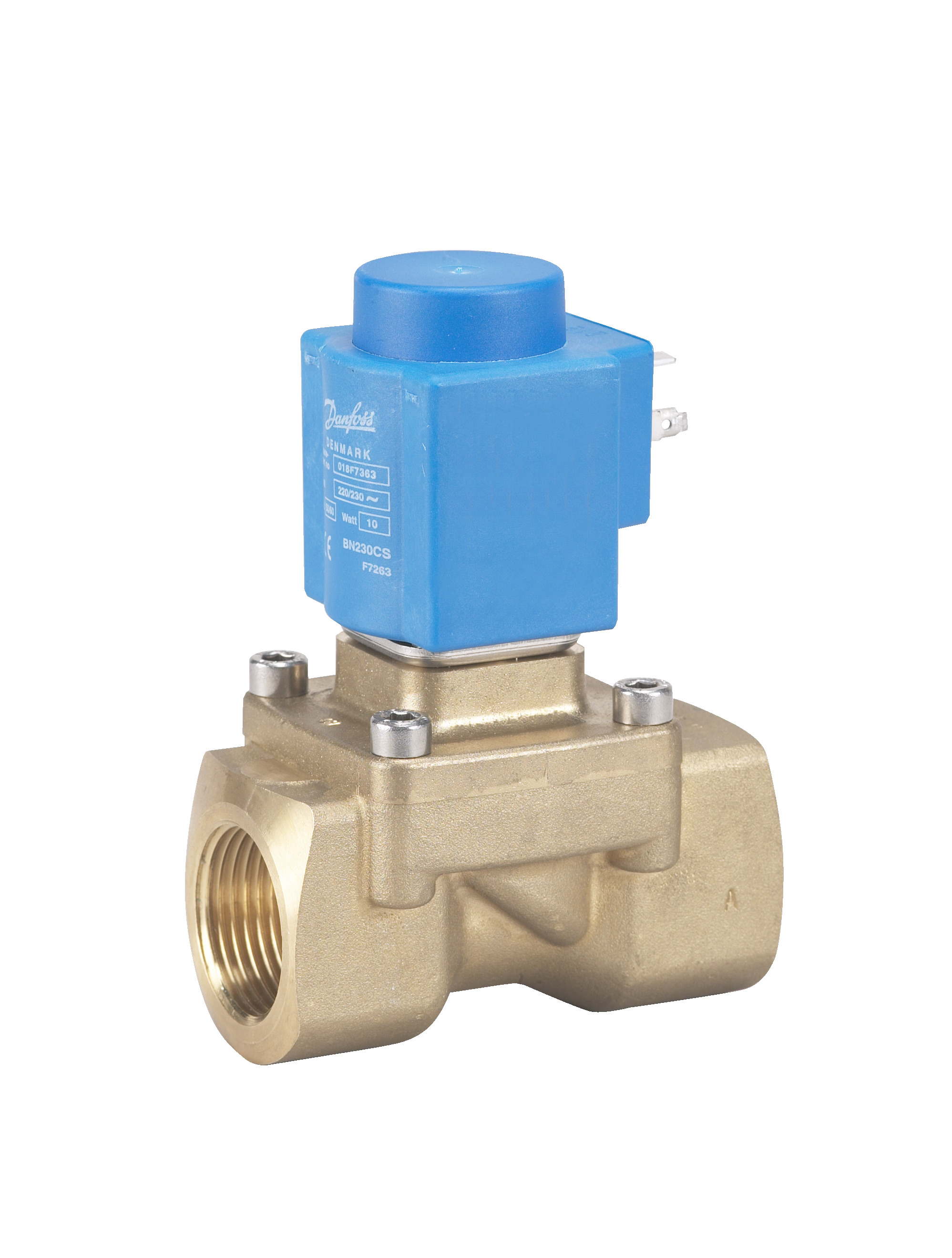 Danfoss EV250B — двухходовые электромагнитные клапаны с принудительным подъемом Клапан электромагнитный EV250B 032U5256  - Вид №32