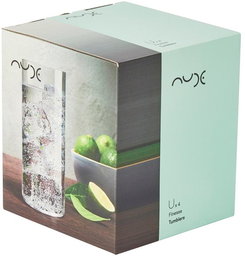 NUDE Набор из четырех хрустальных бокалов для коктейля Finesse sun-id-1414749 - Вид №2