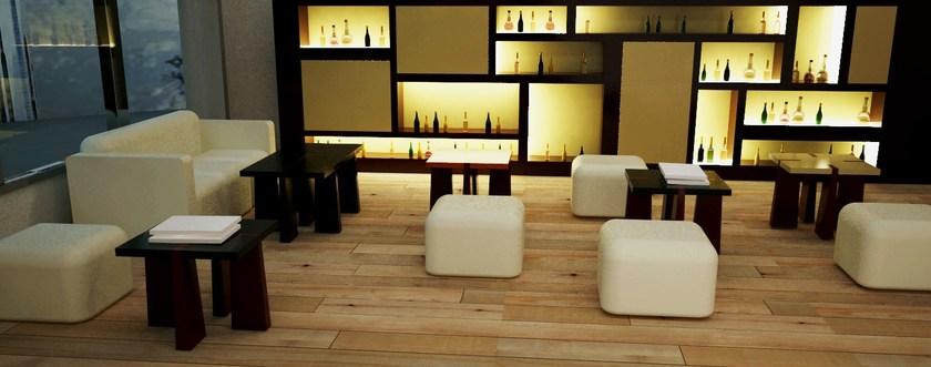 Zuri Design Квадратный стол из фанеры  00200  - Вид №2