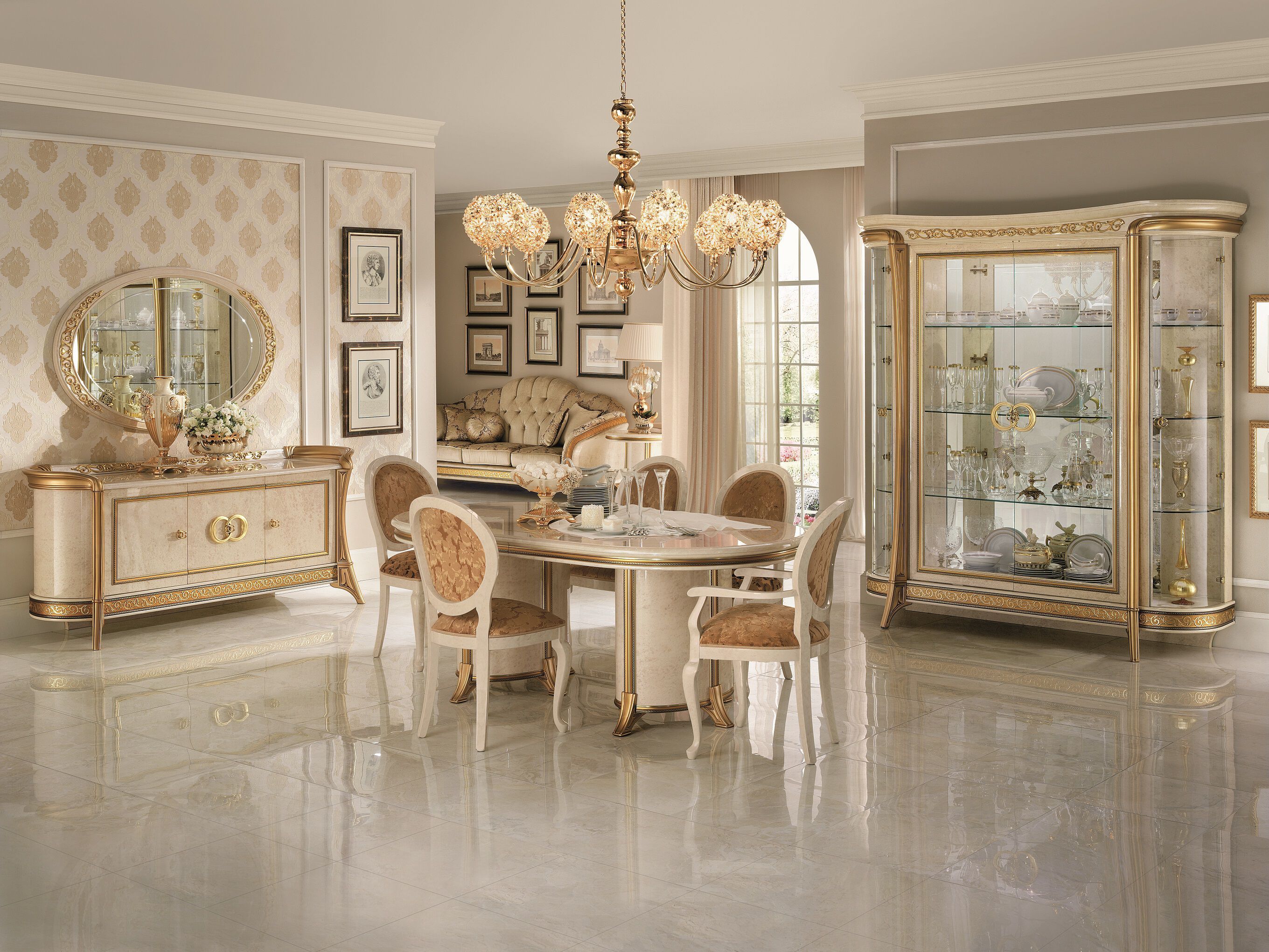 Деревянный шкаф с распашными дверями Arredoclassic Мелодия ARCH-00017862 - Вид №1