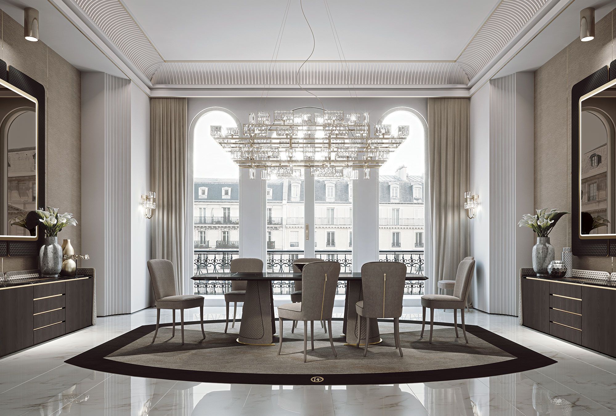 Тканевое кресло Vittoria Frigerio AMBRA ARCH-00139090 - Вид №2