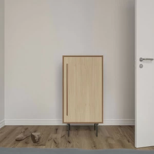 Тумба высокая деревянная 120х60 см бежевая Модуль-F BRAGIN DESIGN TUBE 00-3862393 Бежевый