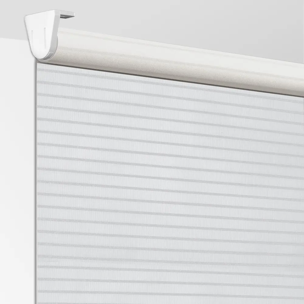 Рулонная штора Natura Print 60x160 см белая GARDEN STLM-2086537 - Вид №1