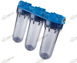 ATLAS FILTRI  Водяной фильтр из 2 чстей TRIPLEX PLUS 2P SX 