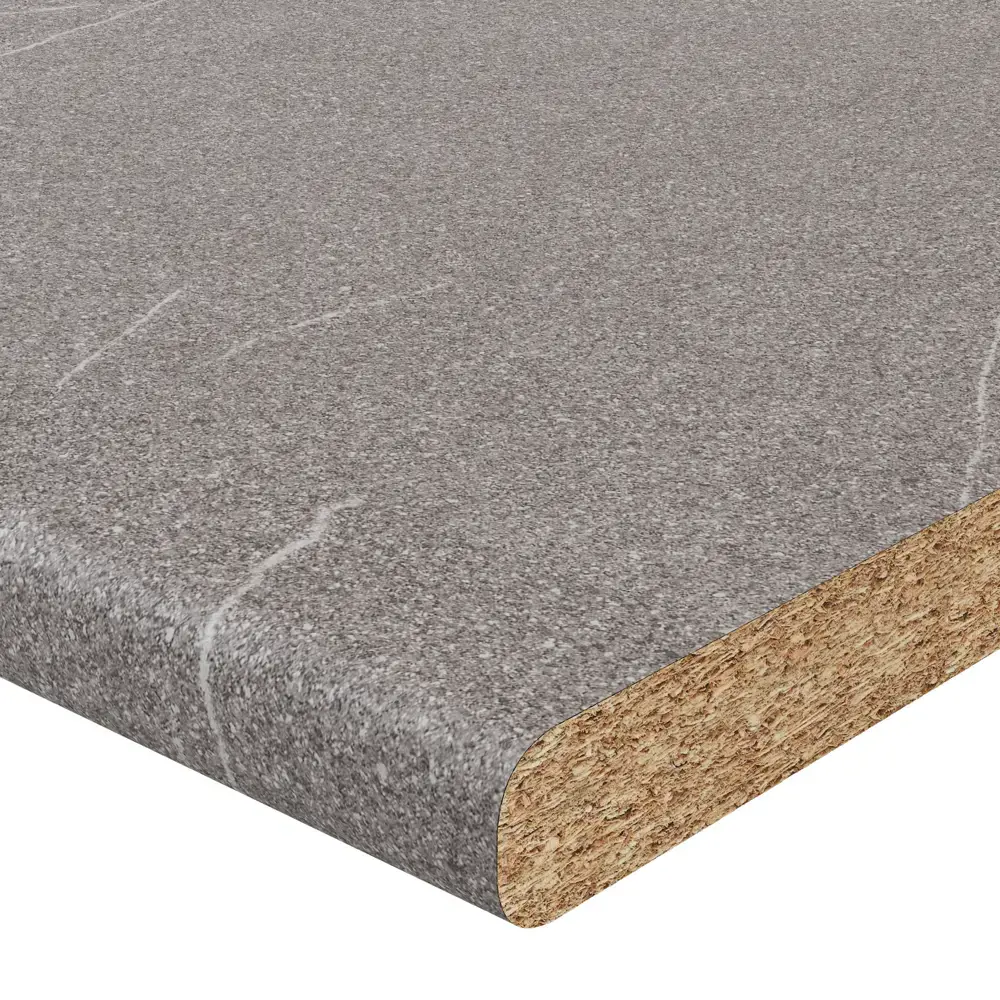 Столешница KONSENSA Гранит серый 60x240x2.5 см ДСП цвет серый 89452052 STLM-2149457 ДСП Постформинг - Вид №2