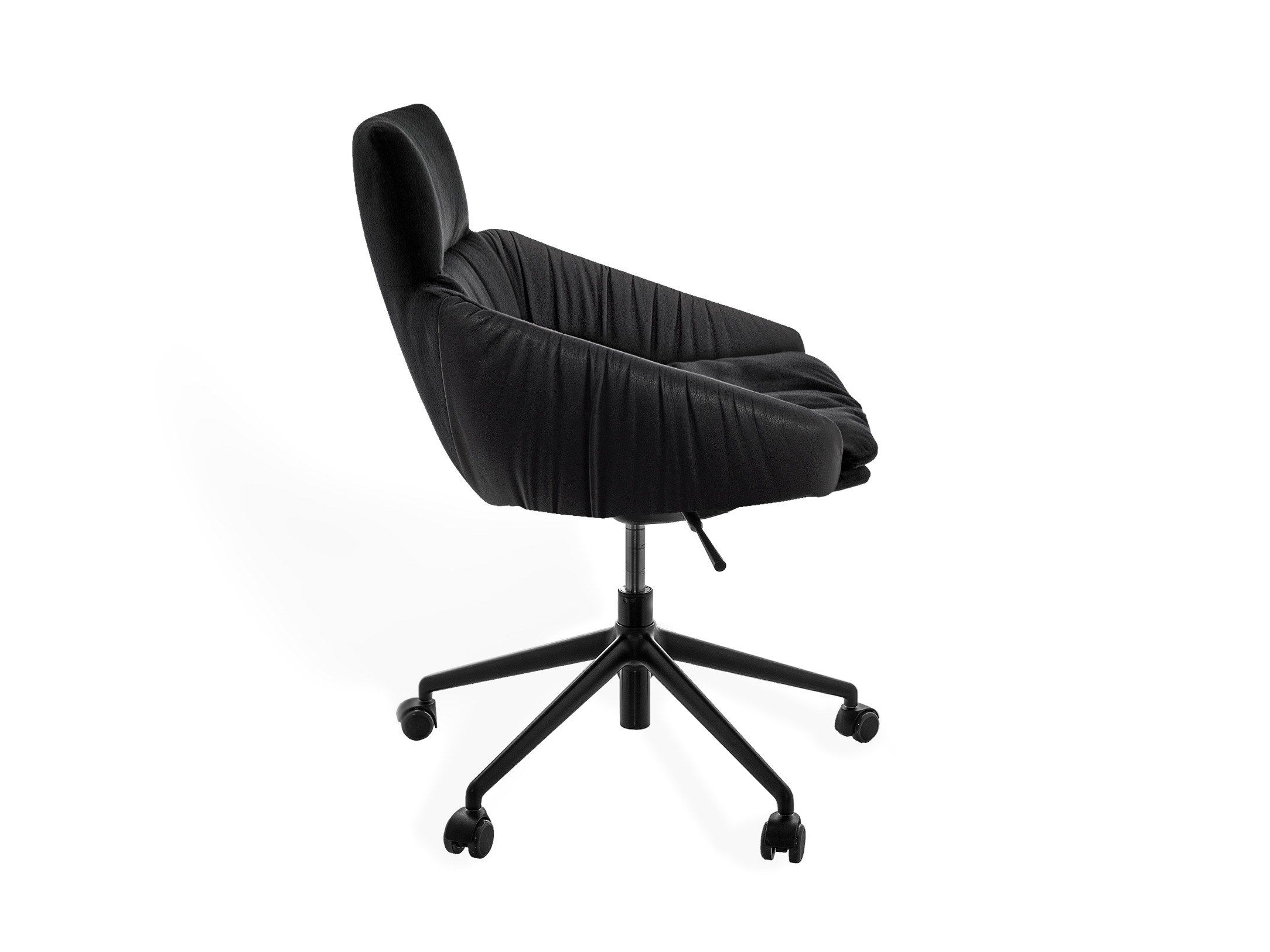 Стул с подлокотниками и 5-спицевым основанием с колесами KFF Faye Casual ARCH-00106765 - Вид №3