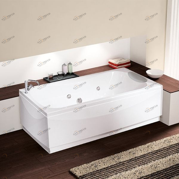 Ванна Hydromassage Novellini CALYPSO с набортным смесителем и боковыми панелями CAL518080ODA2