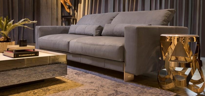 MORADA Круглый журнальный столик из стали и мрамора Crown Crown royal st - Вид №1