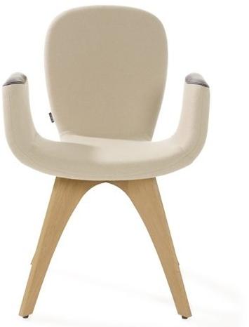 Artifort Мягкое деревянное кресло с подлокотниками Patch sun-id-1429408 - Вид №1