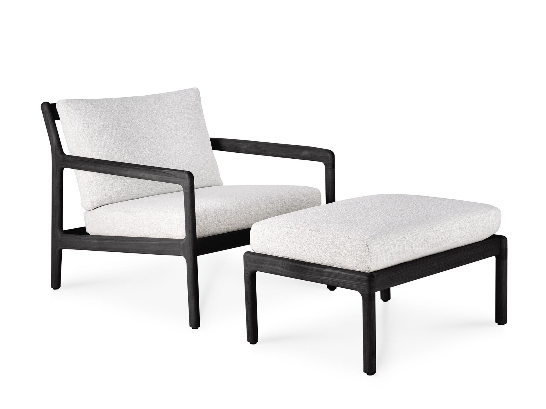 Квадратная подставка для ног из тикового дерева Ethnicraft Jack ARCH-00066373 - Вид №2