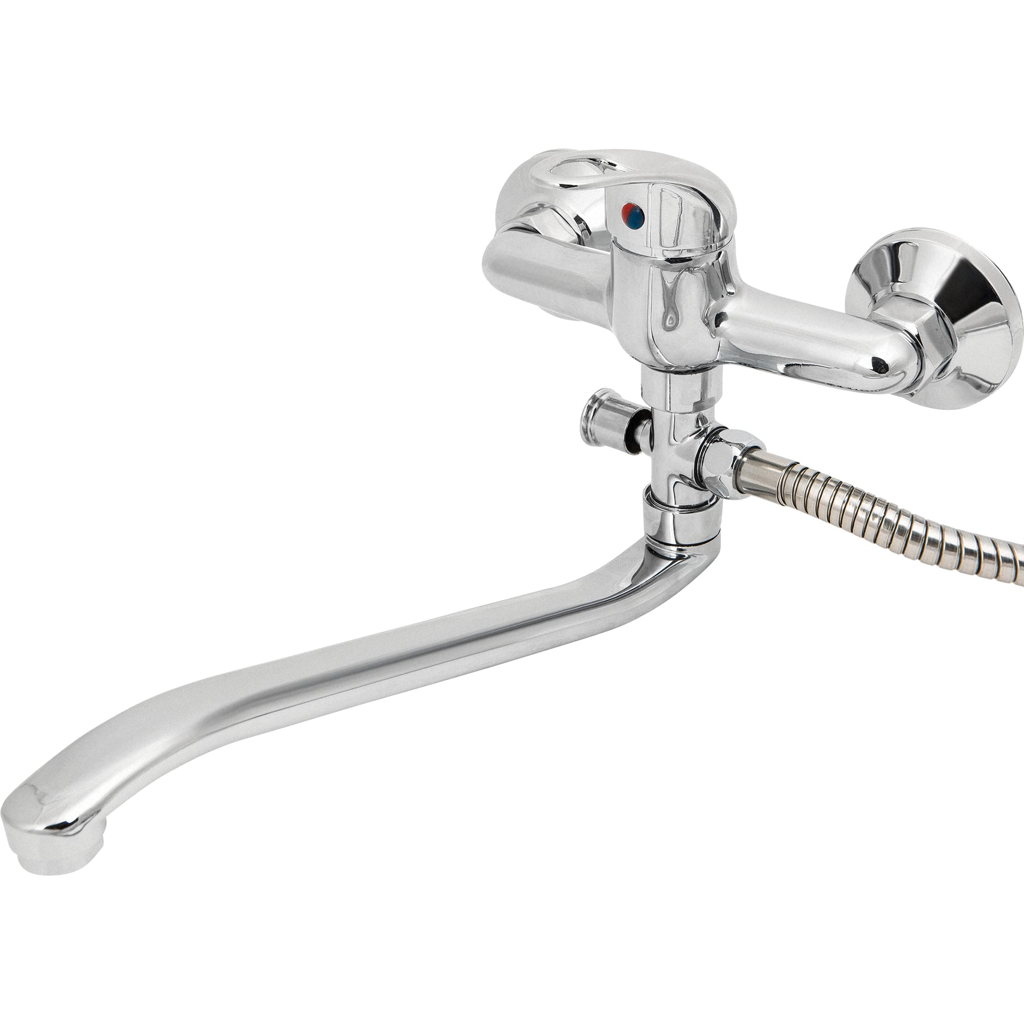 82222708 Смеситель для раковины, душа и ванной «» однорычажный цвет хром Бриз Santreyd