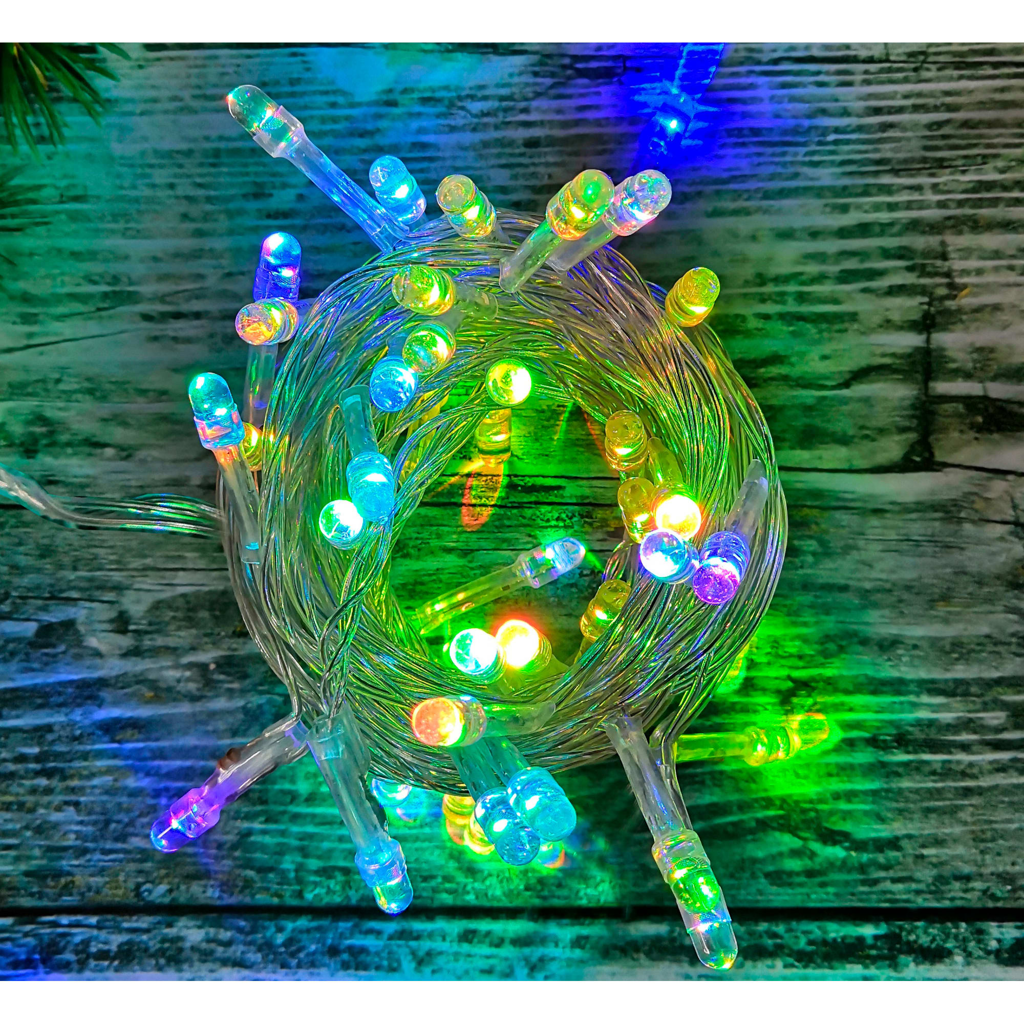 82309539 Электрогирлянда комнатная «Нить» 5.5 м 50 LED мультисвет Santreyd 