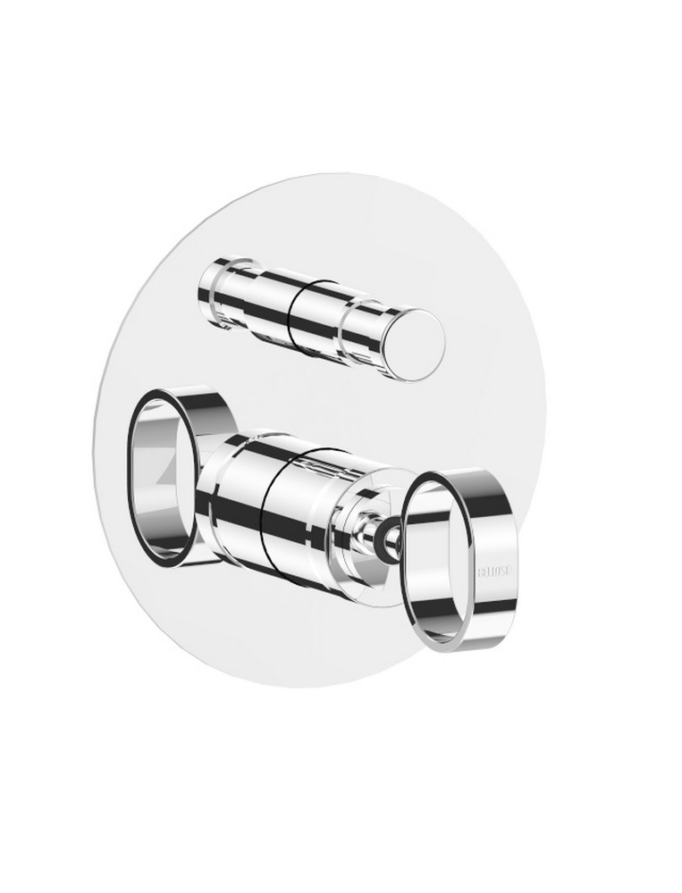 2200/E + 224020
+ 104002 Bellosta Rubinetterie ВСТРОЕННЫЙ СМЕСИТЕЛЬ С ДИВЕРТЕРОМ НА 2 ВЫХОДА 