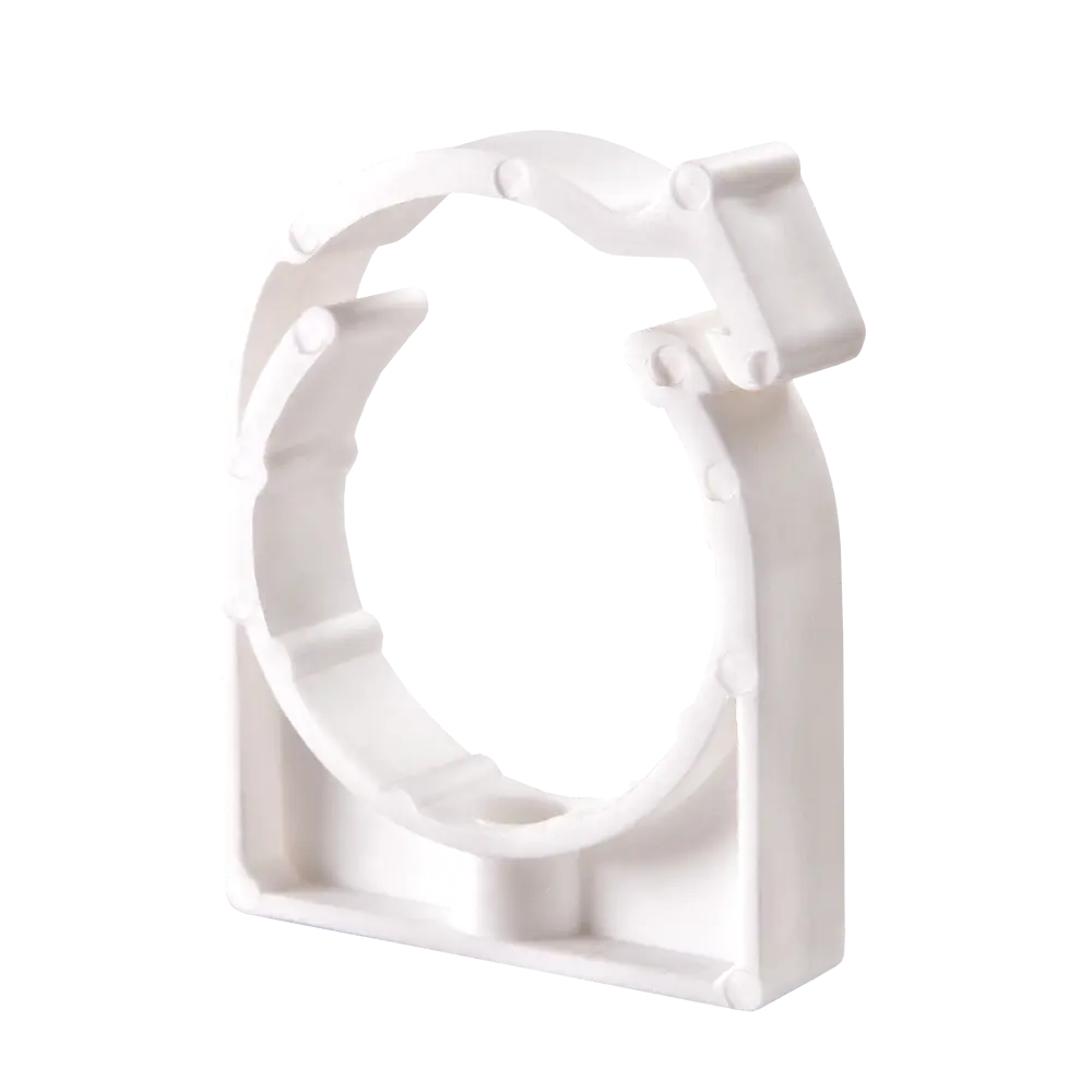 Крепеж РВК ø75 мм полипропилен для трубы с фиксатором STLM-2193900