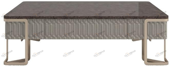 Reiggi Низкий квадратный журнальный столик из ясеня  Rj207 