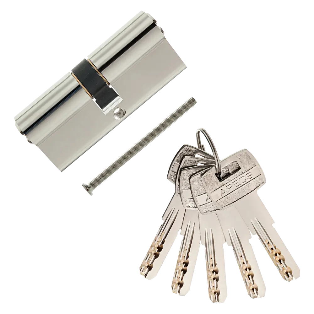 Цилиндр Apecs SM-70-NI, 35x35 мм, ключ/ключ, цвет никель STLM-2020145 - Вид №1