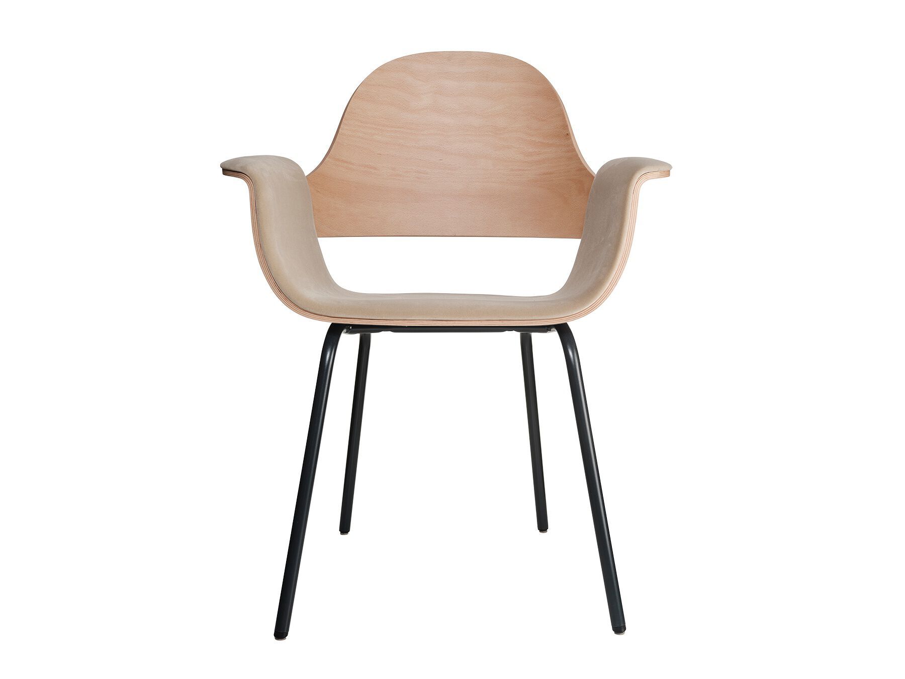 Стул с мягким сиденьем с подлокотниками BD Barcelona Showtime ARCH-00152303 - Вид №1