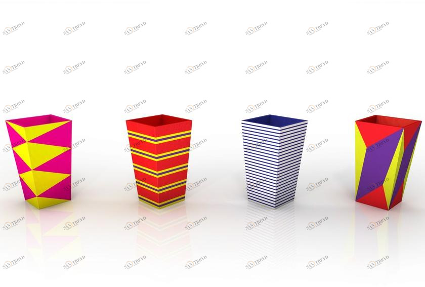 Алюминиевая ваза Festa mobile, parigi anni venti Santreyd sun-id-1497661