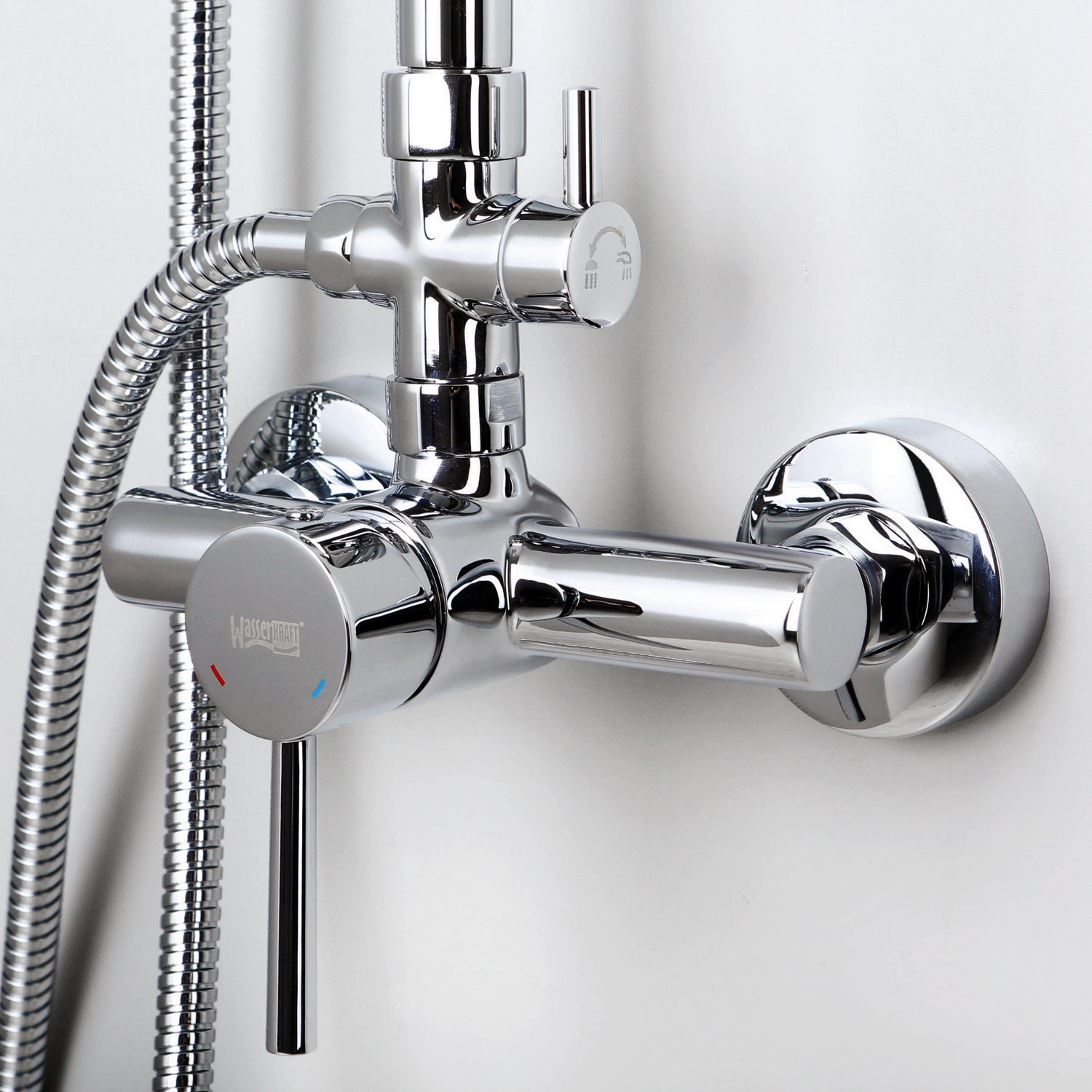 A12202 Душевой комплект со смесителем WasserKRAFT  - Вид №3