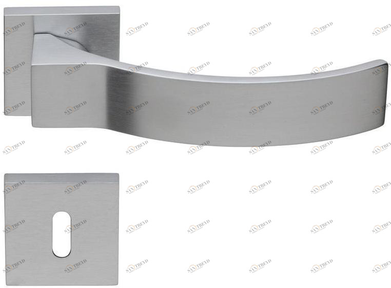 LINEA CALI' Ручка из хромированной латуни на розетке с замком Elios sun-id-1415147