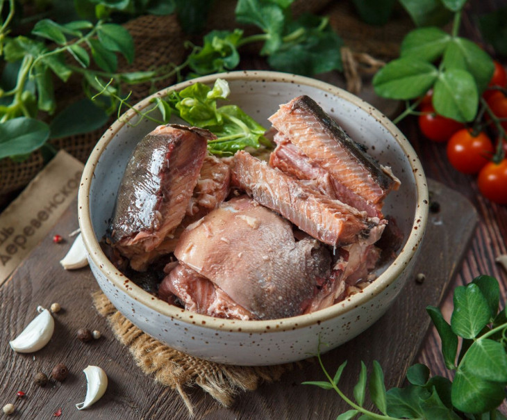 5210 Горбуша в масле Вкусляндия  - Вид №1