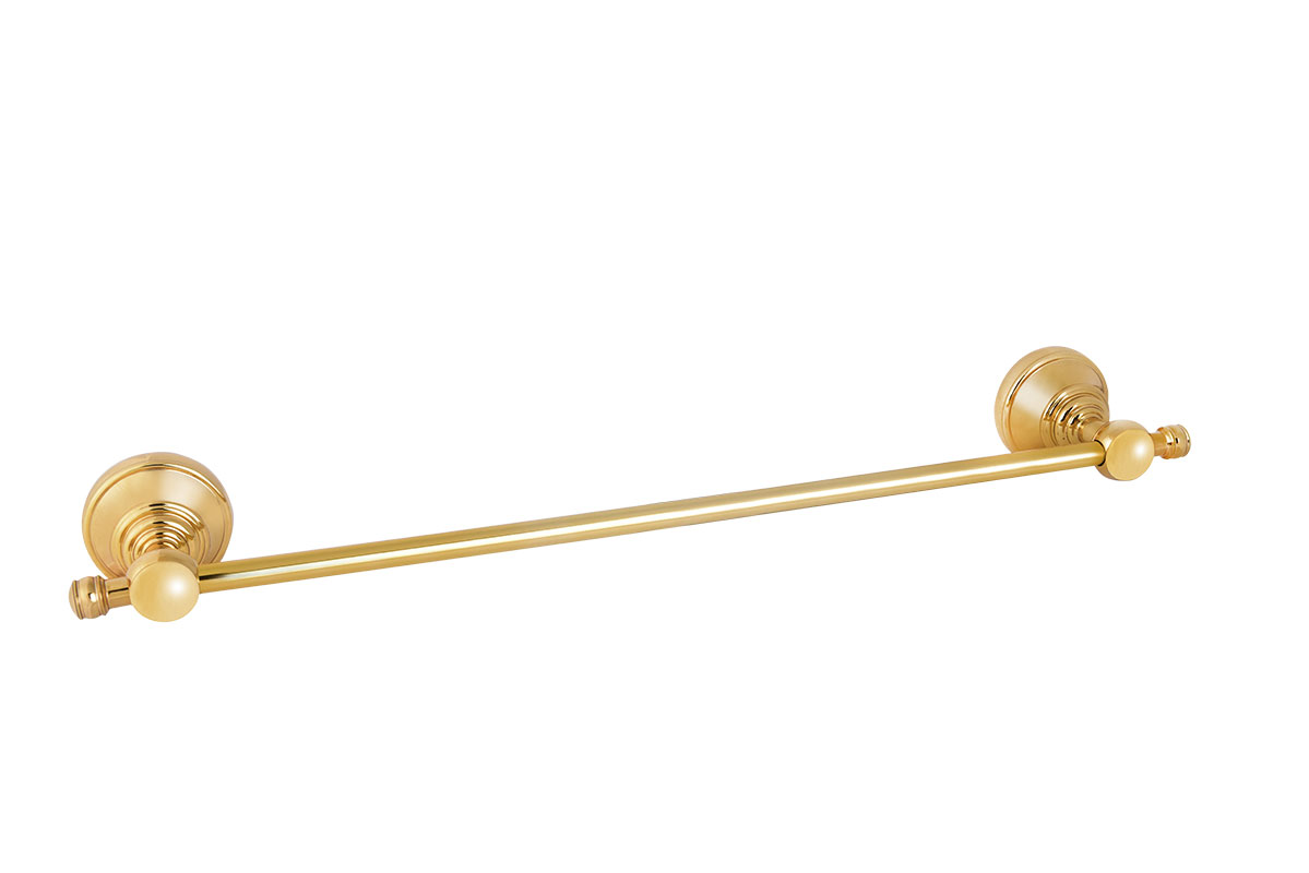 140110005a Полотенцедержатель Luna длинный 45 см золото Eca  - Вид №1