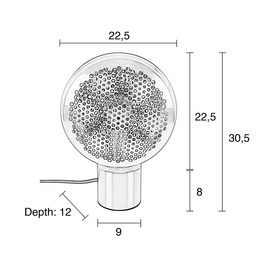 Лампа настольная Gringo, белая Zuiver 5200041 - Вид №9