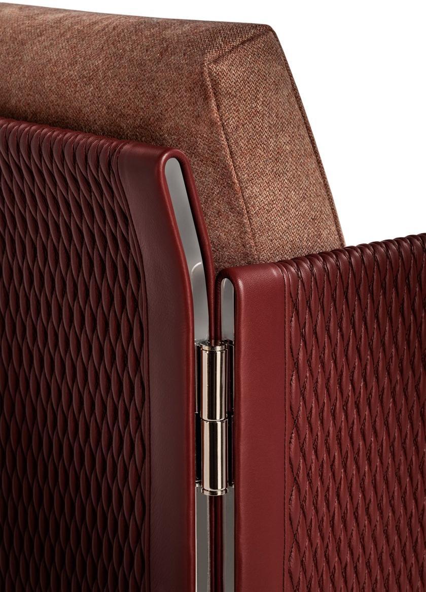 Poltrona Frau Вращающееся кресло из ткани с 4 спицами La collezione - divani e poltrone sun-id-1363405 - Вид №5