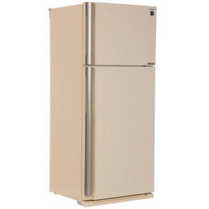 7919011 Холодильник с морозильником   Sharp SJXE59PMBE бежевый