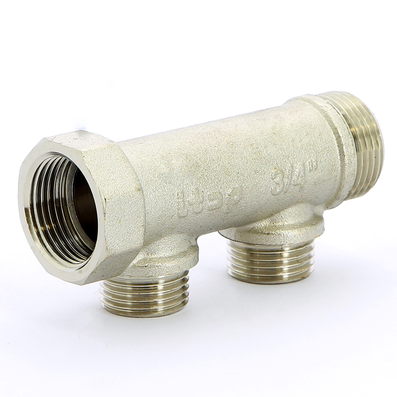 Коллектор НВ 3/4" никелированный ITAP 2 выхода 1/2"Н 38мм 455342 - Вид №2