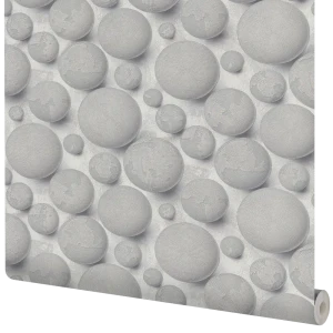 Обои флизелиновые Аспект Ру Титан серые 1.06 м 70347-14