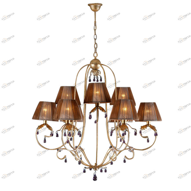 Люстра Volga от Schuller золото 61-0849 SCHULLER ДИЗАЙНЕРСКИЕ 247007 Золотой 