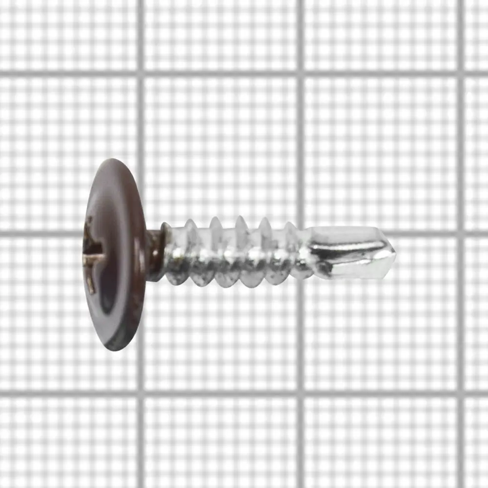 Саморезы по металлу с пресс-шайбой со сверлом оцинкованные 4.2x16 на вес 84924274 STLM-2116791 Santreyd  - Вид №3