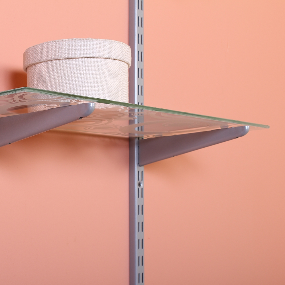 Стеновая стойка двухпазная , 2000x26x17 мм, серый LJPS0428 Public Steel Россия  - Вид №2