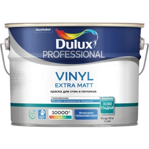 Водно-дисперсионная краска Dulux Vinyl Matt база BW 10 л 13928203 STLM-2066245