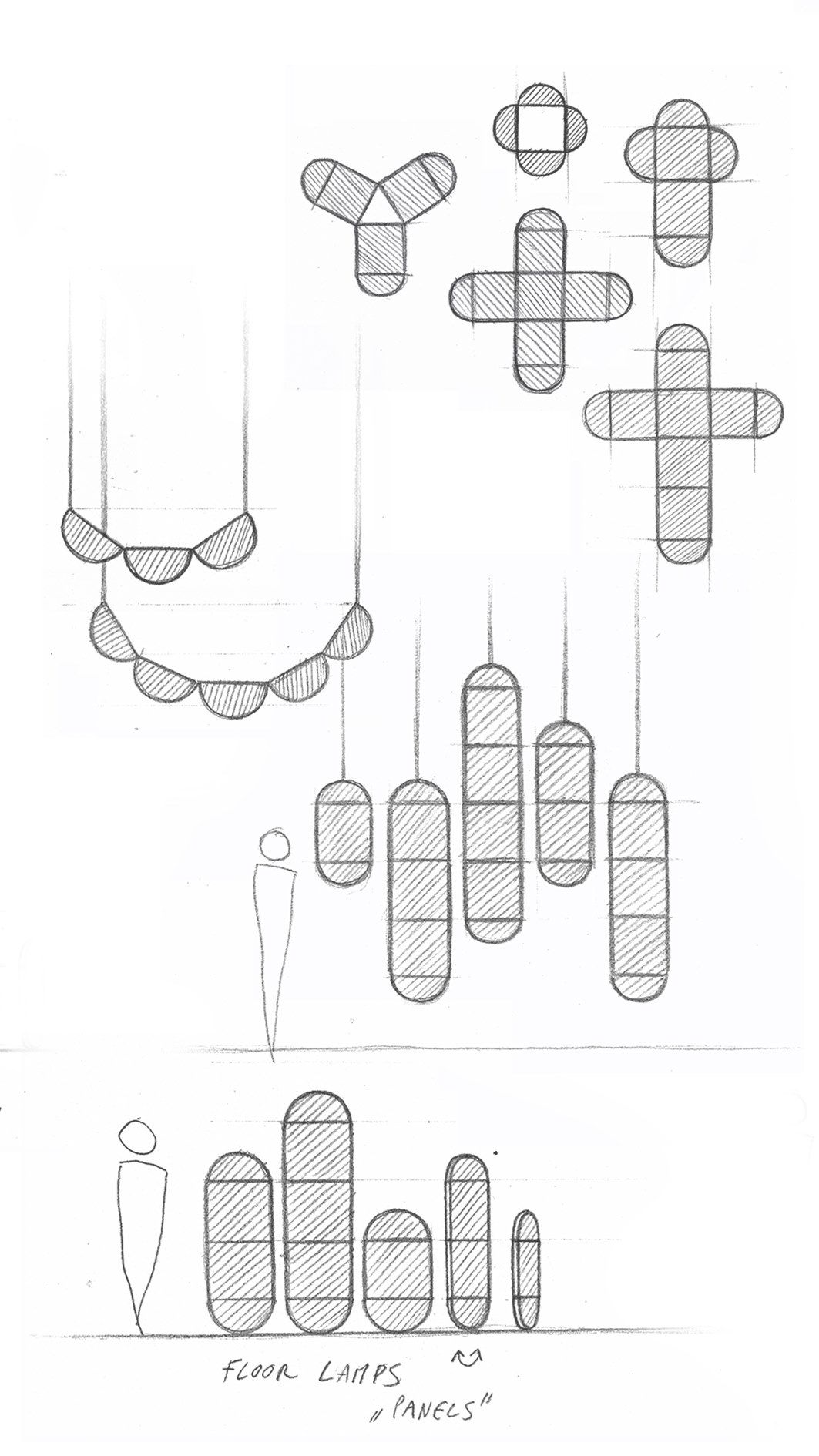 Стеклянный подвесной светильник BROKIS Геометрическая ARCH-00024113 - Вид №67