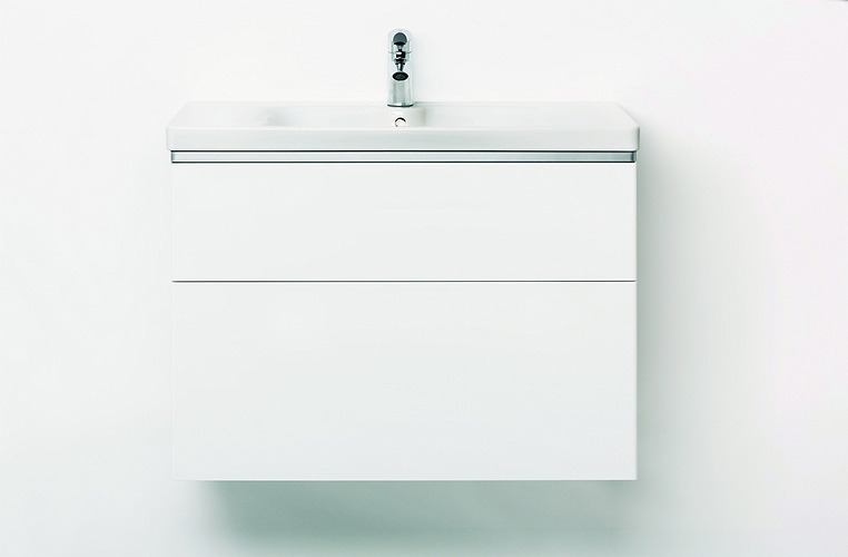 9610162101 IDO Glow напольная тумба под умывальник, с двумя ящиками, W = 880 мм, W1 = 900 мм, дуб - Вид №3