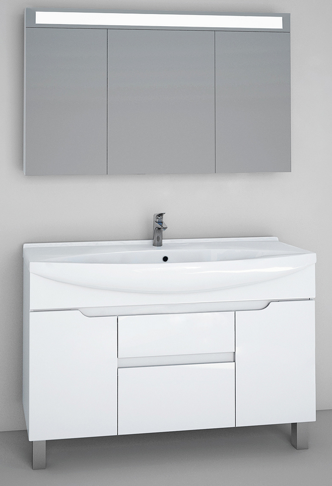 Тумба Laguna Plus 120, 2 ящ 2 дв DREJA 990110 - Вид №1