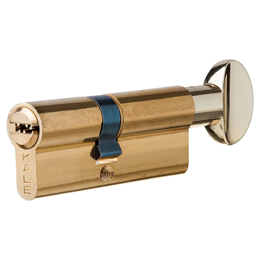 Цилиндр Kale 164SM-80-C-BP, 30х40 мм, ключ/вертушка, цвет золото 82394720 STLM-2176431 