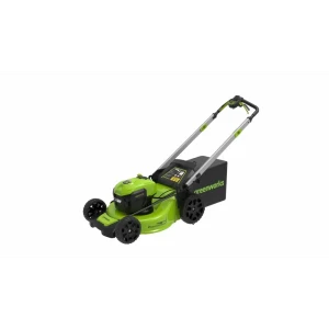 91226137 Газонокосилка аккумуляторная Greenworks 2517407 40 В 48 см АКБ и ЗУ в комплекте и рабочие перчатки STLM-0960788