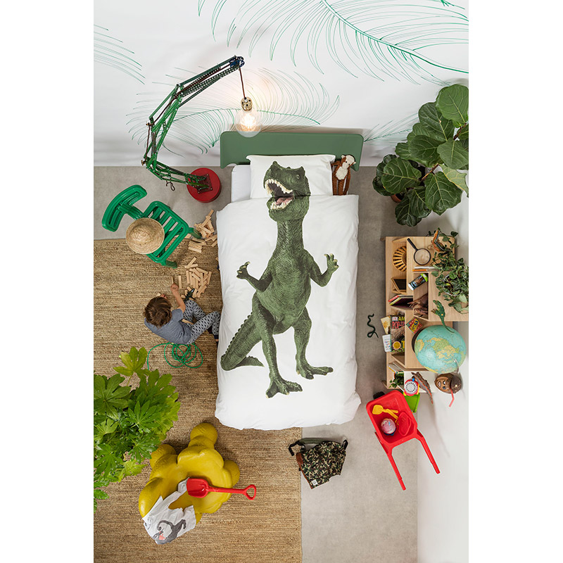 Комплект постельного белья "Тираннозавр Рекс" 200 х 220 см SNURK DINOSAURUSREX200X220CM - Вид №4
