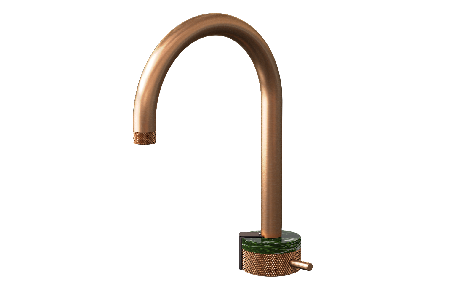 E-11502-R2MG-L2OX-BRG Однорычажный прогрессивный смеситель для раковины - излив 16см GRAFF MOD+