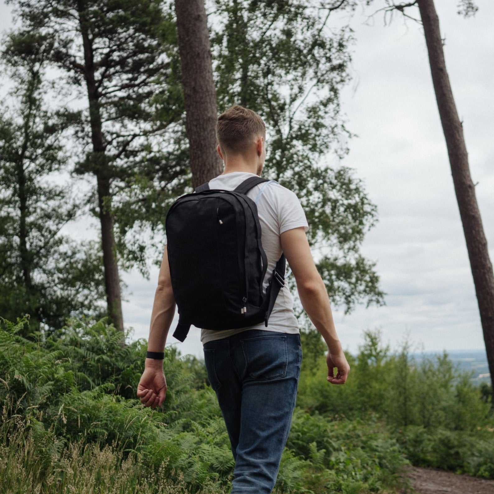 W301BLA-MAR-BRA Everyday Pack 21L - Морской / Латунь Wingback  - Вид №17